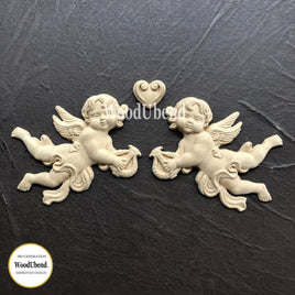 Little Angels Set - 3 Pieces 1186 by WoodUbend #1186 **Applique or Moulds**