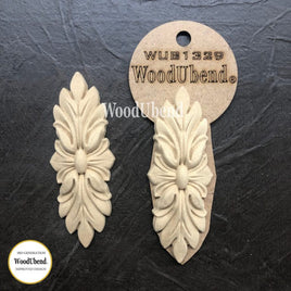 Leaf Bunches Pack of Two by WoodUbend #1329 **Moulding and Applique**