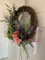 Bunny Love! Door wreath.