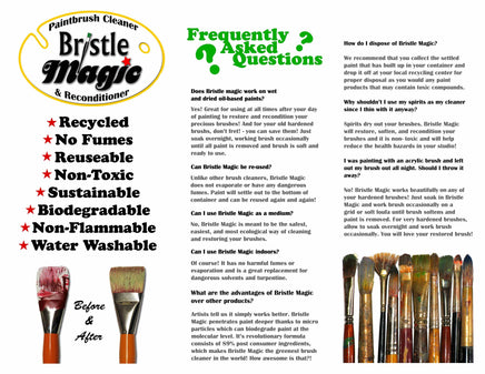 Bristle Magic 8 oz. Brush Cleaner