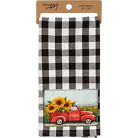 Farm Home Decor Kitchen Tea Towel ** Reversible and Colorful" Chose your favorite Design